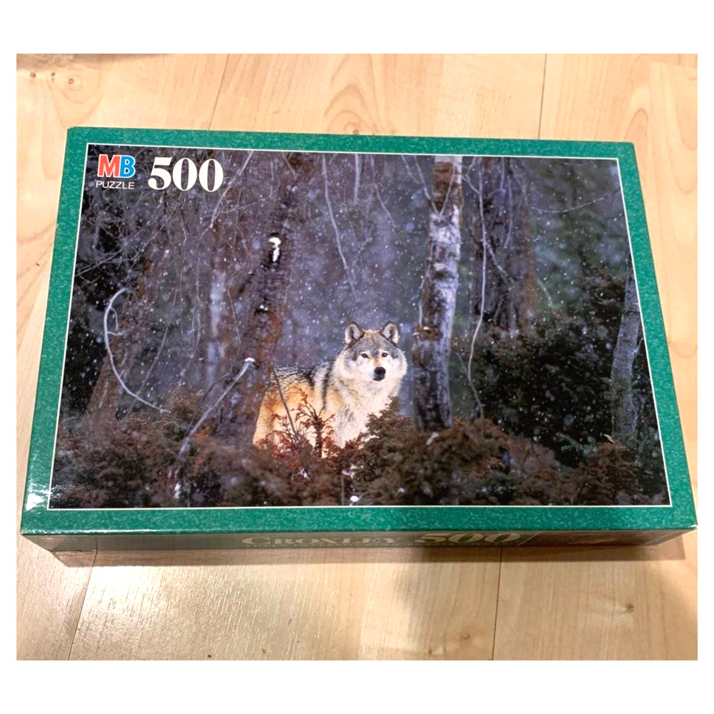 Croxley 500 Piece wolf - scenic/outdoors puzzle
